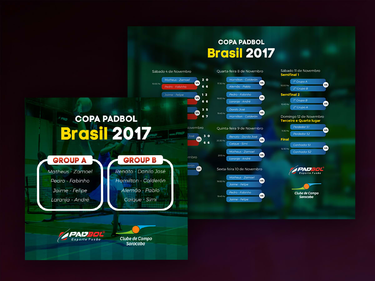 Padbol Brasil & Uruguay